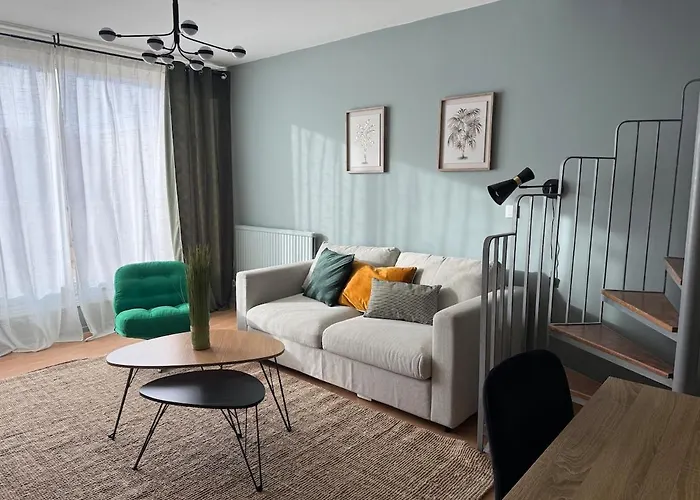 Duplex 6 Pers Moderne Et Equipe Avec Terrasse Appartamento